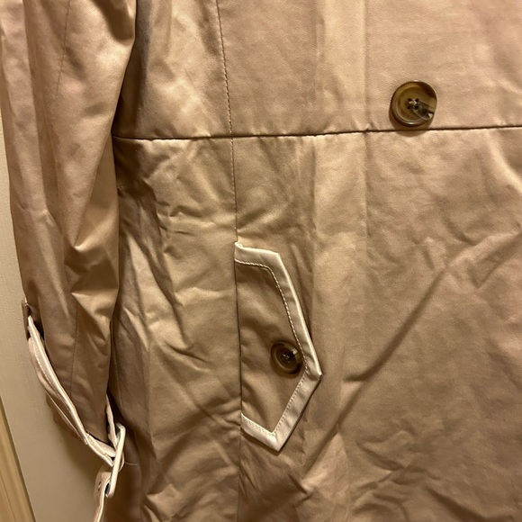 Banana Republic Womans NWT PL Tan Trench Coat - Picture 5 of 11